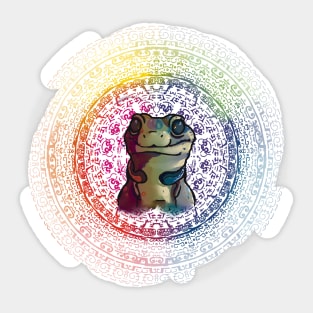 Disco Gecko Sticker